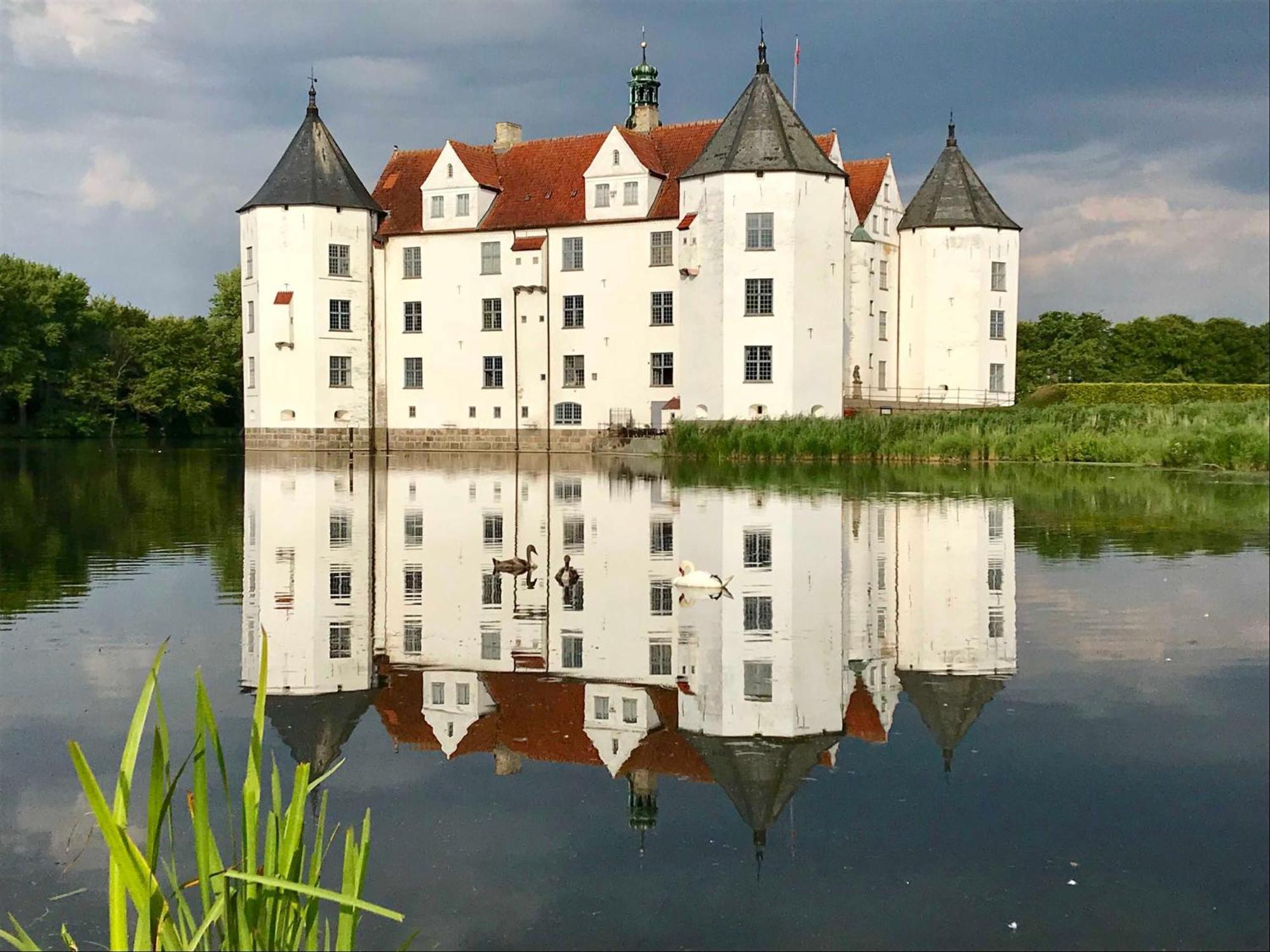 Ferienwohnung Skowronek Am Kurpark Глюксбург Екстер'єр фото